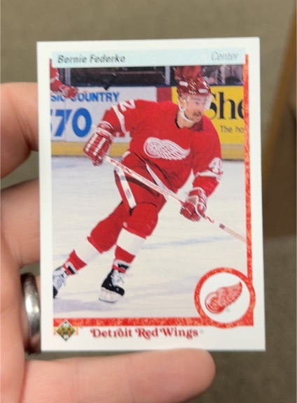 1990-91 Upper Deck #58 Bernie Federko — front