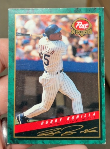 1994 Post Cereal #10 Bobby Bonilla — front