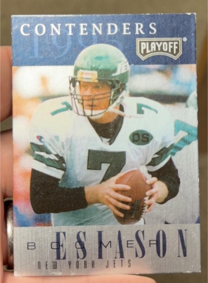 1995 Playoff Contenders #52 Boomer Esiason — front