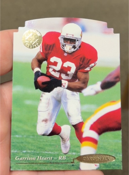 1995 SP Championship #50 Garrison Hearst — front