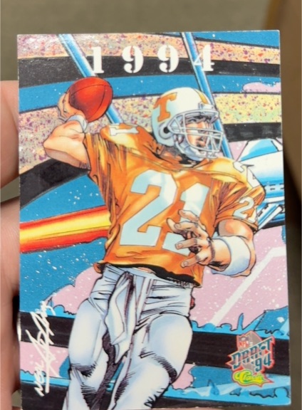 1994 Classic NFL Draft #101 Heath Shuler — front