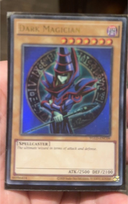 1996 Yu-Gi-Oh! SYE-001 Dark Magician — front