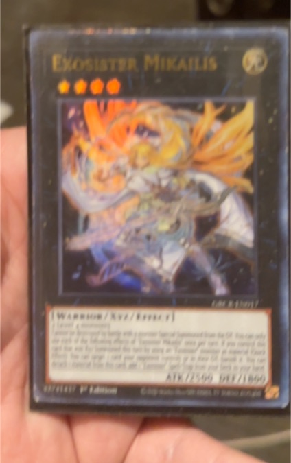 2022 Yu-Gi-Oh! EXOR-EN041 Exosister Mikailis — front