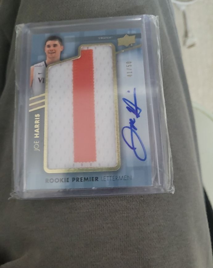 2014-15 Upper Deck Rookie Premier Lettermen #Joe Harris — front