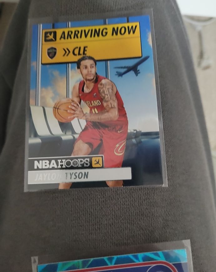 2024-25 Panini NBA Hoops Arriving Now #27 Jaylon Tyson — front
