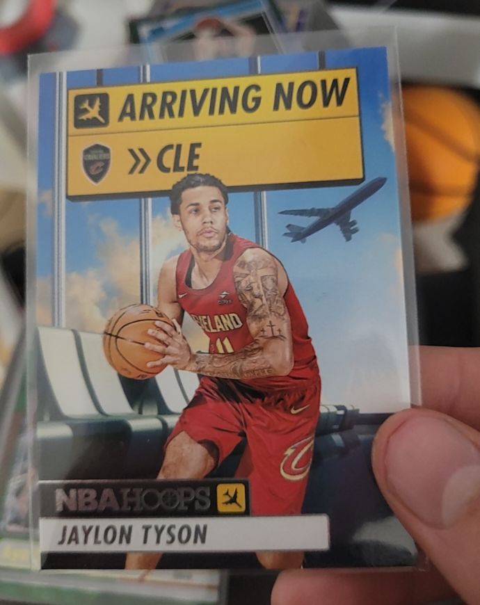 2024-25 Panini NBA Hoops #27 Jaylon Tyson — front