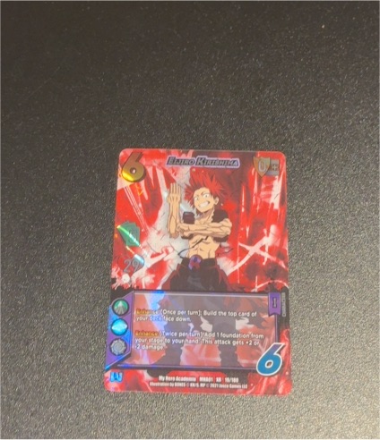 My Hero Academia CCG MHA01 19/180 Eijiro Kirishima — front
