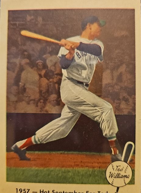 1959 Fleer #59 Ted Williams — front