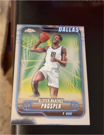 2024-25 Topps Chrome #126 Olivier-Maxence Prosper — front