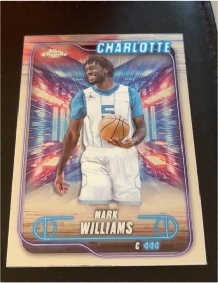 2024-25 Topps Chrome #78 Mark Williams — front