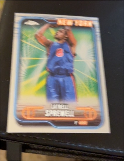 2024-25 Topps Chrome #4 Latrell Sprewell — front