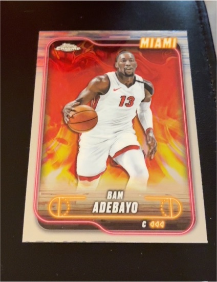 2024-25 Topps Chrome #33 Bam Adebayo — front
