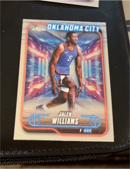 2024-25 Topps Chrome #63 Jalen Williams — front