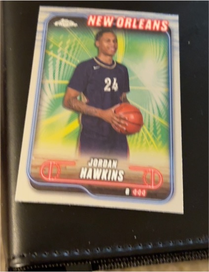 2024-25 Topps Chrome #200 Jordan Hawkins — front