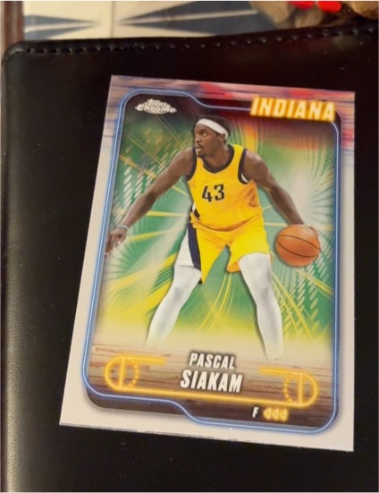 2024-25 Topps Chrome #64 Pascal Siakam — front