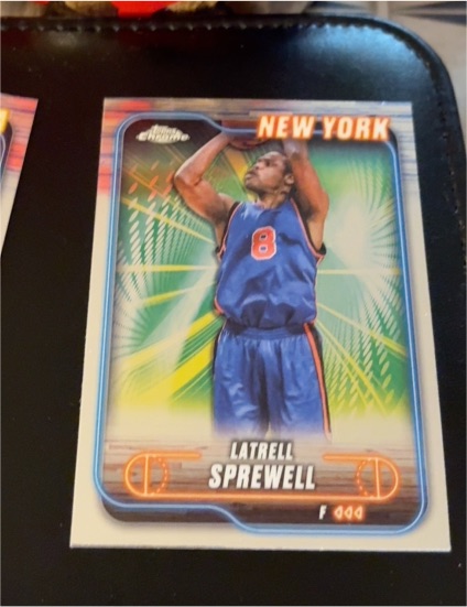 2024-25 Topps Chrome #4 Latrell Sprewell — front