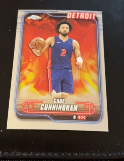 2024-25 Topps Chrome #18 Cade Cunningham — front
