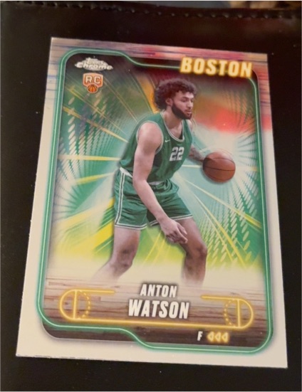 2024-25 Topps Chrome #107 Anton Watson — front
