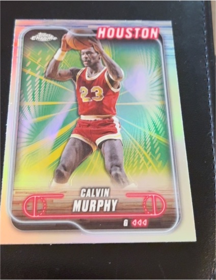 2024-25 Topps Chrome #142 Calvin Murphy — front