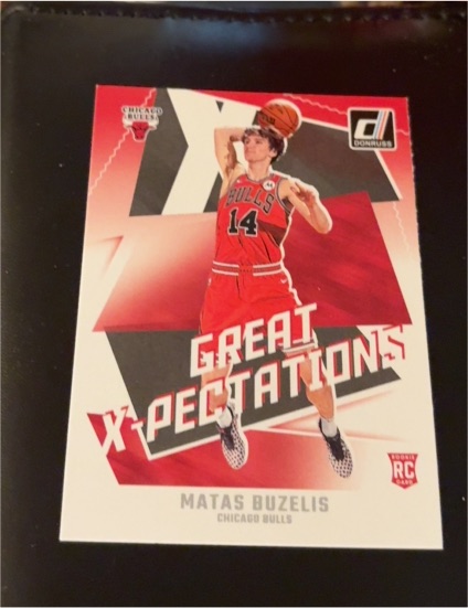 2024-25 Panini Donruss #19 Matas Buzelis Great X-Pectations — front