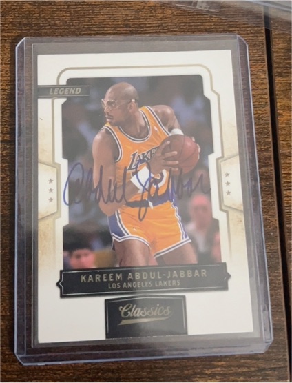 2015 Panini Classics #KAJ Kareem Abdul-Jabbar — front