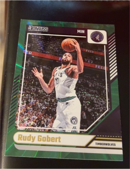 2024-25 Panini Donruss #95 Rudy Gobert — front