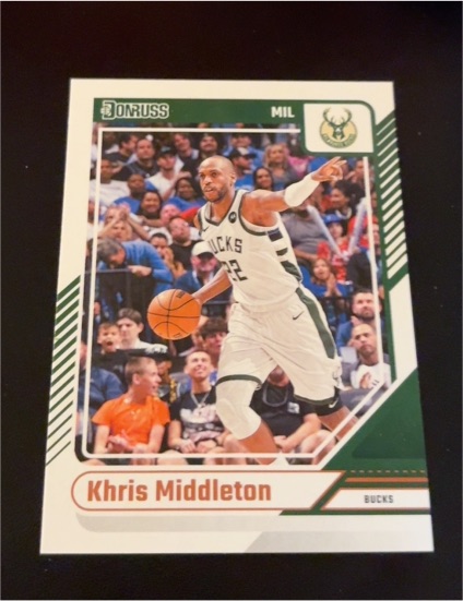 2024-25 Panini Donruss #76 Khris Middleton — front