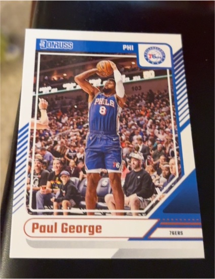 2024-25 Panini Donruss #117 Paul George — front