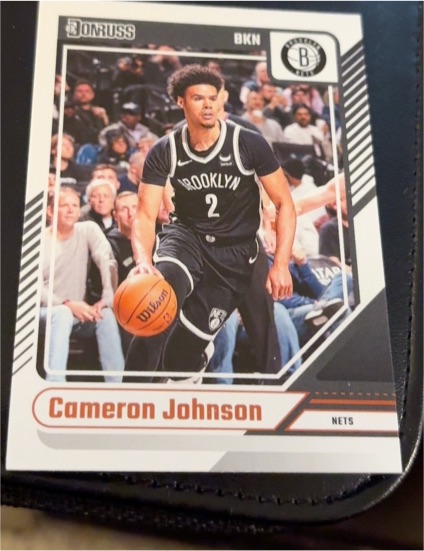 2024-25 Panini Donruss #135 Cameron Johnson Brooklyn Nets — front