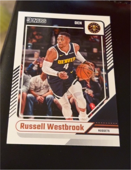2024-25 Donruss #158 Russell Westbrook — front