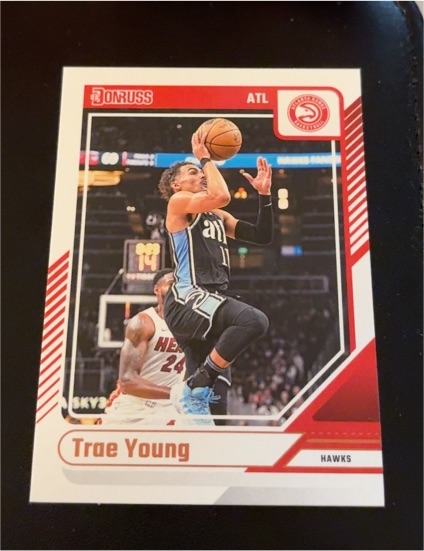 2024-25 Panini Donruss #93 Trae Young — front