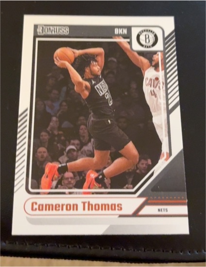 2024-25 Panini Donruss #187 Cameron Thomas — front