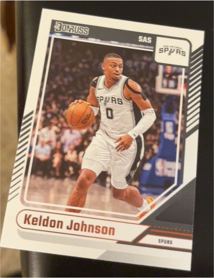 2024-25 Panini Donruss #145 Keldon Johnson — front