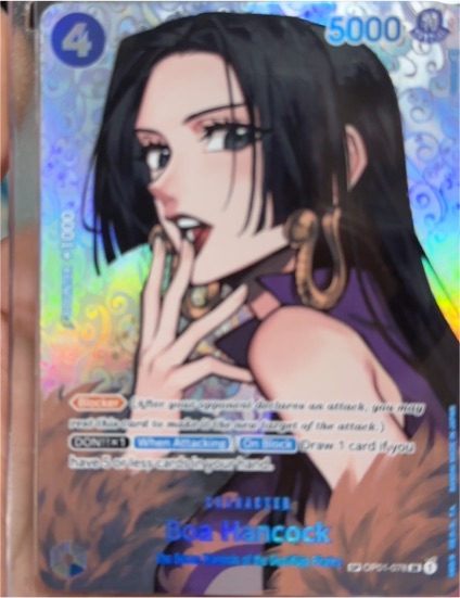 One Piece Card Game OP01-078 Boa Hancock — front