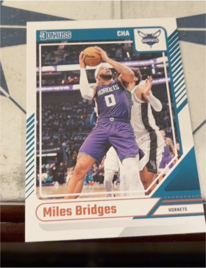 2024-25 Panini Donruss #37 Miles Bridges — front