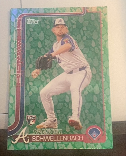 2025 Topps Series 1 #103 Spencer Schwellenbach — front