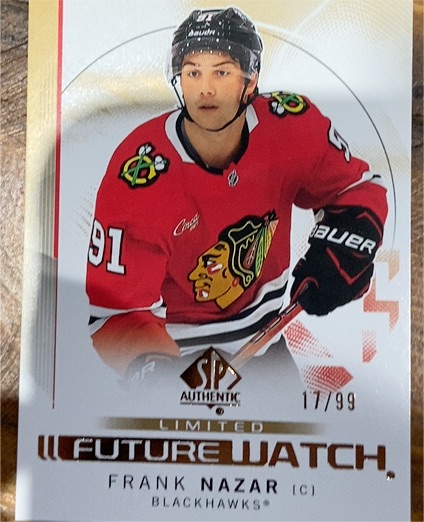 2024-25 SP Authentic #138 Frank Nazar — front