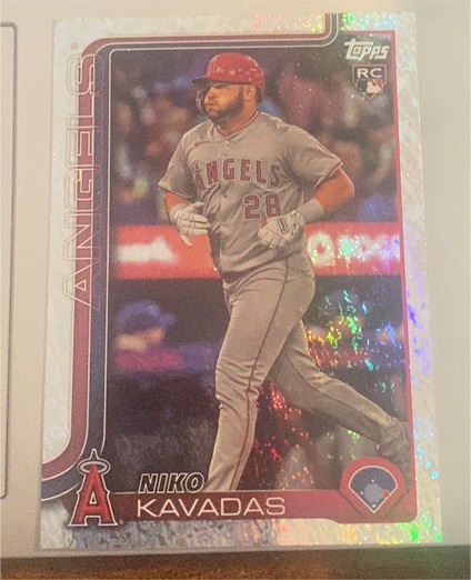 2025 Topps Series 1 #278 Niko Kavadas — front