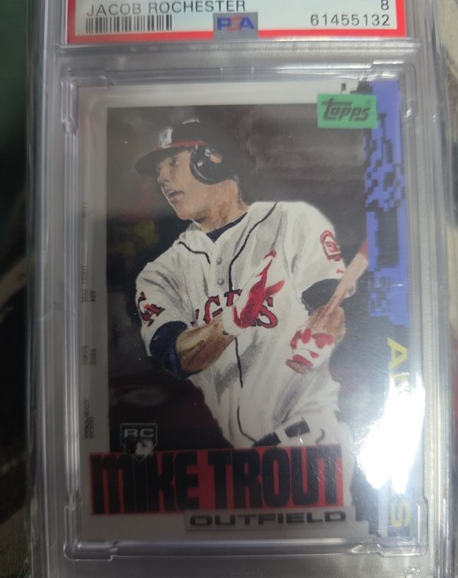 2020 Topps Project 2020 #85 Mike Trout by Jacob Rochester — front