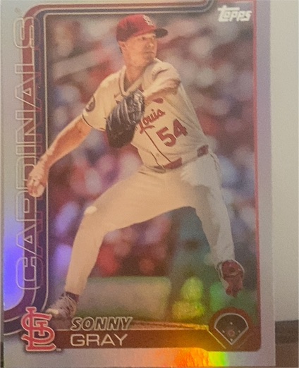 2025 Topps Series 1 #306 Sonny Gray — front