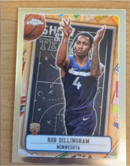 2024-25 Topps Chrome #ST-15 Rob Dillingham — front