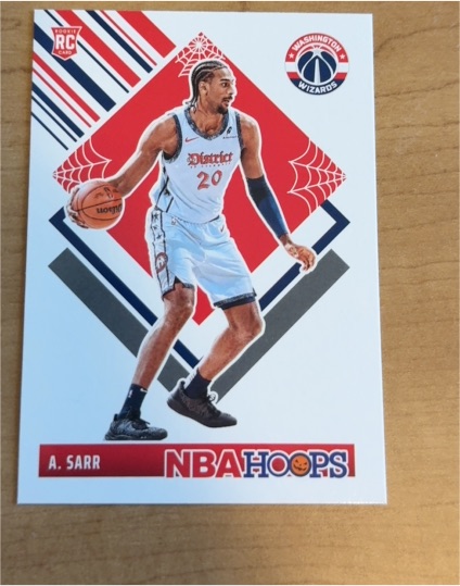 2024-25 Panini Haunted Hoops #292 Alexander Sarr — front