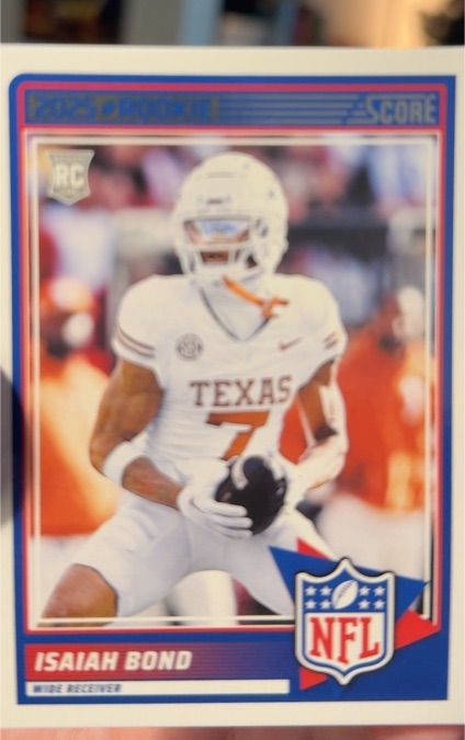 2025 Panini Score #53 Isaiah Bond — front