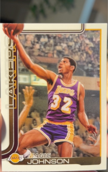 2025-26 Topps #255 Magic Johnson — front