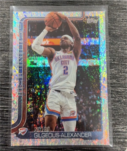 2025-26 Topps #115 Shai Gilgeous-Alexander — front