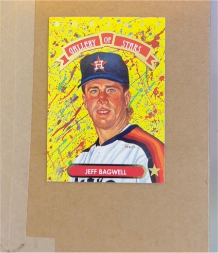 1992 Donruss Gallery of Stars #GS-7 Jeff Bagwell — front