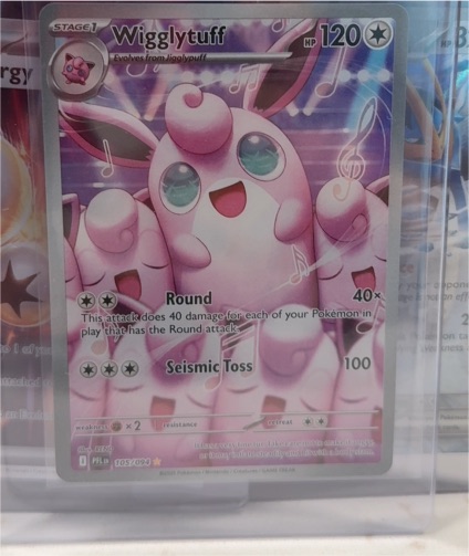 2025 Pokémon Phantasmal Flames #105/094 Wigglytuff — front
