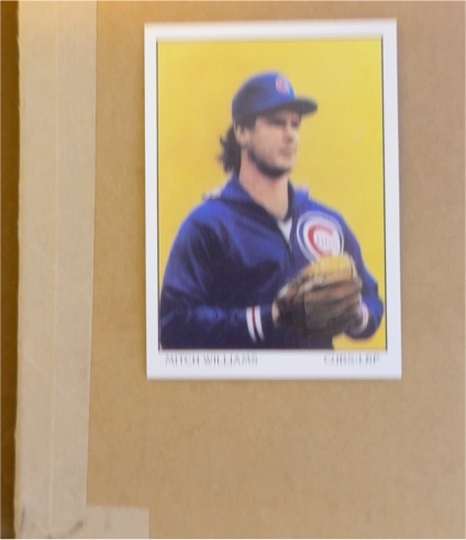 1990 Score #695 Mitch Williams — front