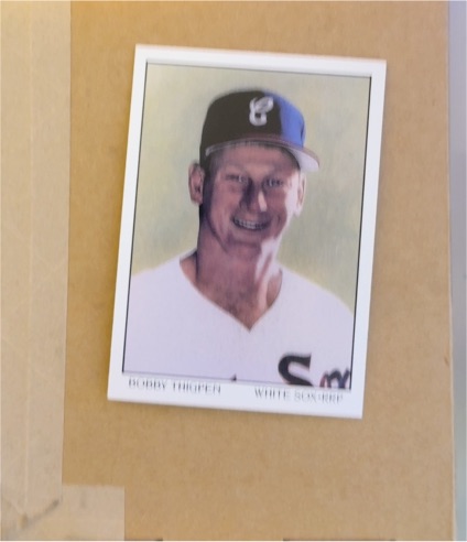 1990 Score #694 Bobby Thigpen — front