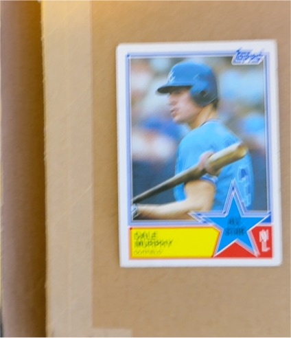 1983 Topps #401 Dale Murphy — front